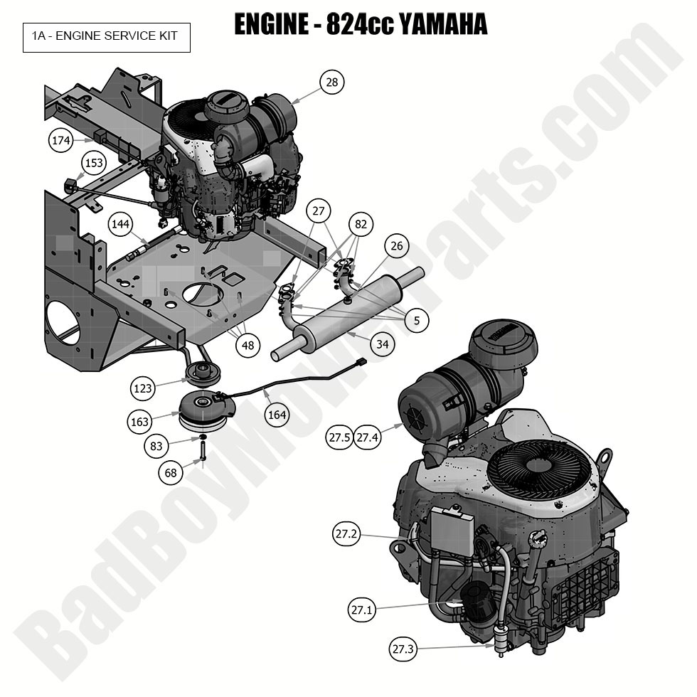 2019 Rebel Engine - 824cc Yamaha